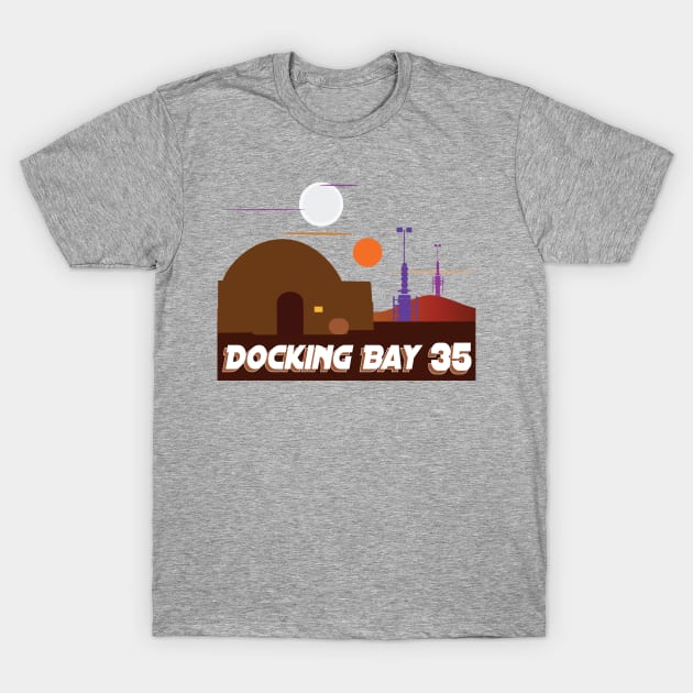 Docking Bay 35 - Shirts T-Shirt by Teeman